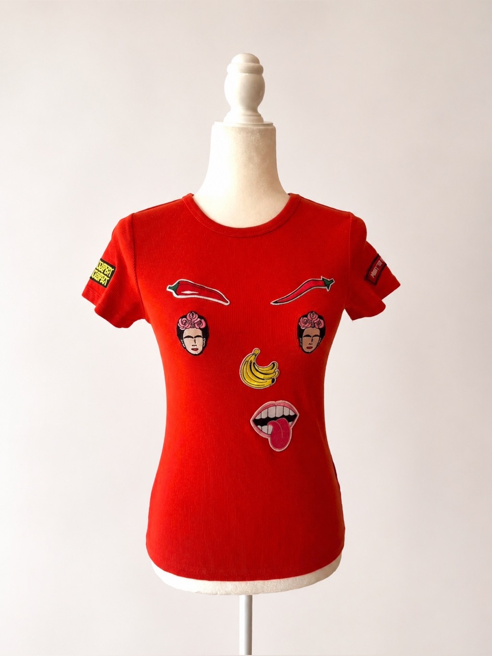Tropicália Reworked Graphic Ribbed Tee